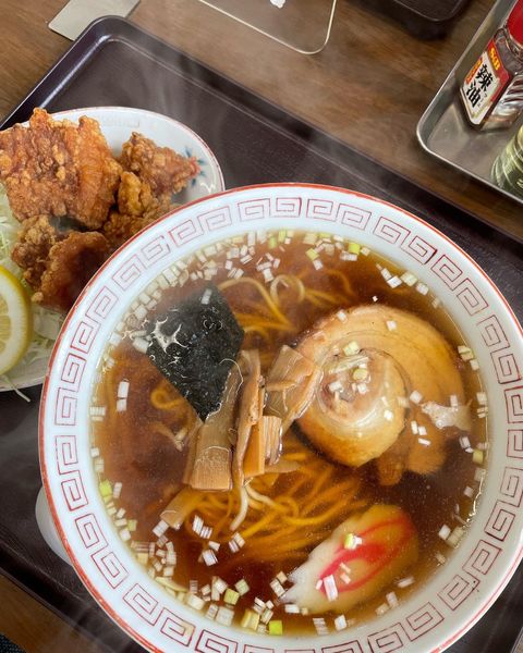 「ラーメン、元祖ぶたから（ミニ）」@味のイサムの写真