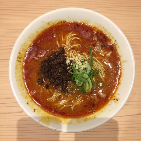 「京山椒香る濃厚担々麺」@鯛塩そば灯花 本店の写真