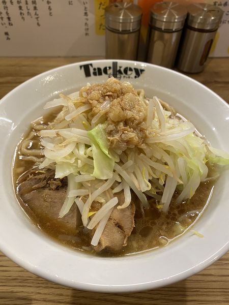 「ラーメン（オープン記念価格300円の麺180g）」@Tackeyの写真