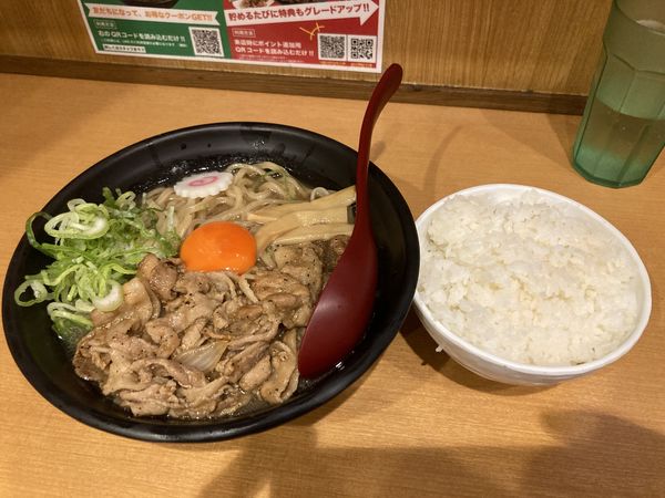 「元祖肉玉そば＋肉増50g」@肉玉蕎麦 おとど 北松戸総本山の写真