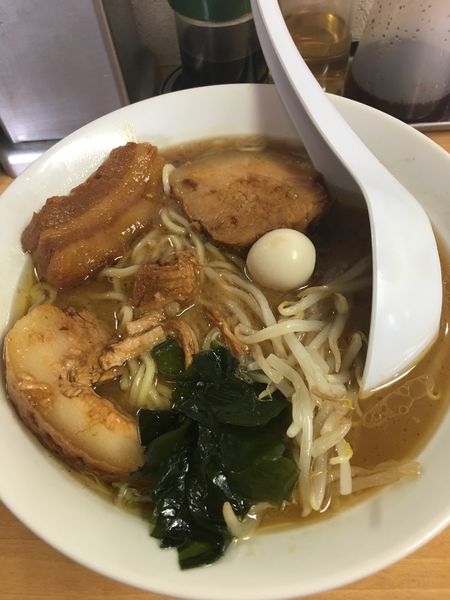 「バラチャーシュー塩　1,000円　もつめし小　200円」@らぁめん廣の写真