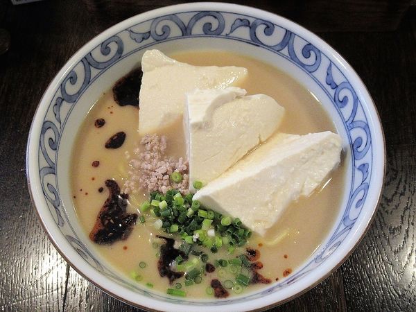 「【数量限定】冷やし豆腐ラーメン（790円）」@餃子と麺 いせのじょう 菊水本店の写真