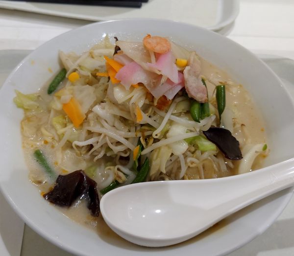 「野菜たっぷりちゃんぽん890円　麺1.5倍50円」@リンガーハット イオンモール春日部店の写真