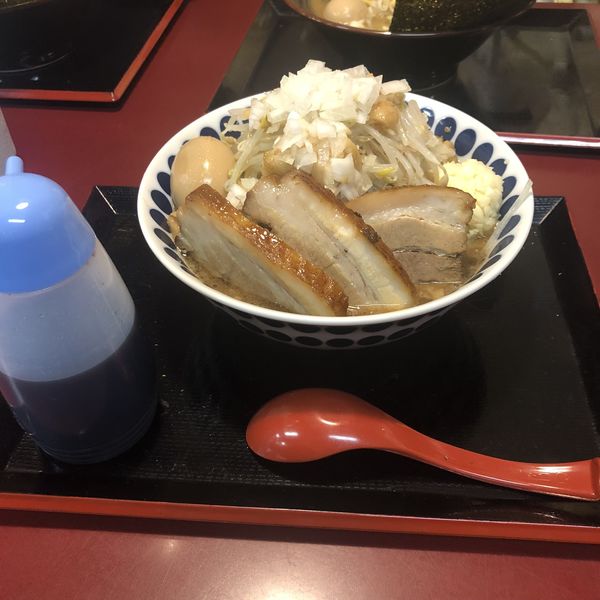 「豚そば」@らぁ麺処 蓮の華の写真