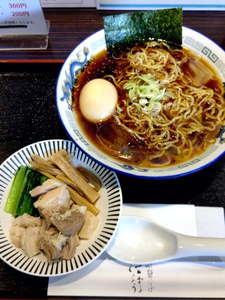 「冷やしらーめん（醤油）820円」@中華そば こましょうの写真