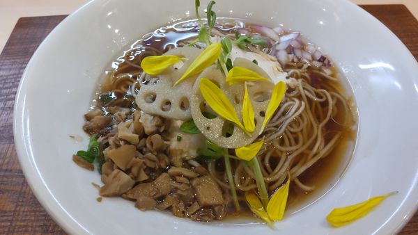 「松茸と水830円+桜海老の替玉200円」@論露に不二の写真