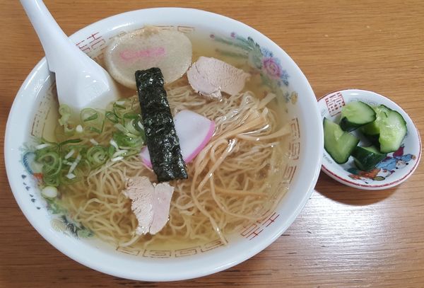 「冷かけ中華」@丸竹食堂の写真