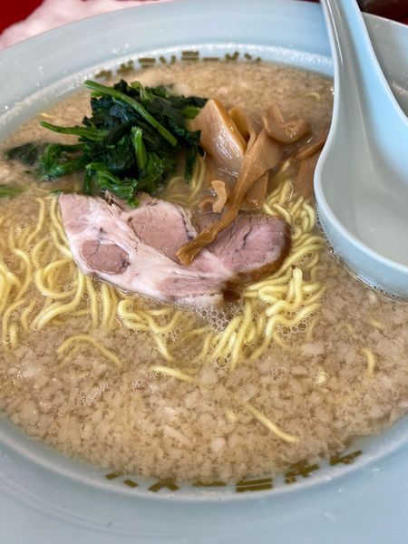 「コテコテらーめん680円➕中盛100円➕背脂多め➕麺固め」@ラーメンショップ椿 酒々井SP前店の写真