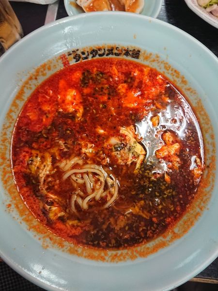 「ホッピーセット白 ＋ 山椒タンタンメン 中辛」@元祖ニュータンタンメン本舗イソゲン 武蔵小杉店の写真