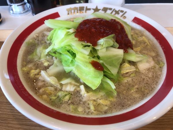 「野菜タンメン5辛」@オカモト☆タンメン。 北本店の写真