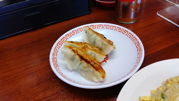 「定食の餃子！」@京都北白川ラーメン 魁力屋 木更津店の写真