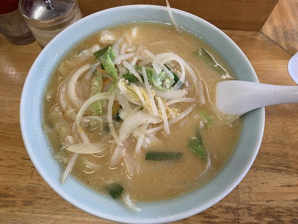 「みそ野菜ラーメン(900円)」@山久ラーメンの写真