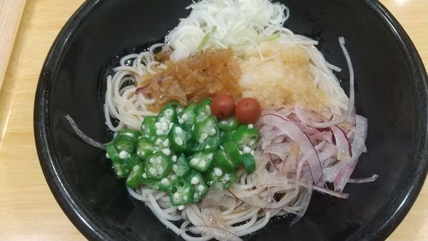「オ野菜ぶっかけそば(¥420)」@小諸そば 鎌倉橋店の写真