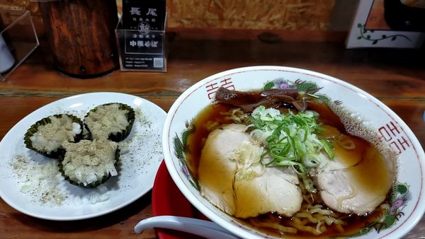 「細麺ちぢれ中華」@長尾中華そば 東京神田店の写真