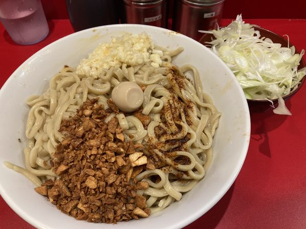 「油そば少なめ、ねぎ」@麺屋HEROの写真