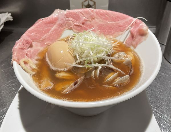 「あさりらーめん」@くそオヤジ最後のひとふり なんば店の写真