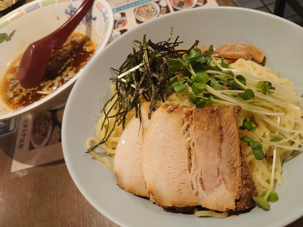 「正油つけ麺(680円)」@ラーメン王の写真
