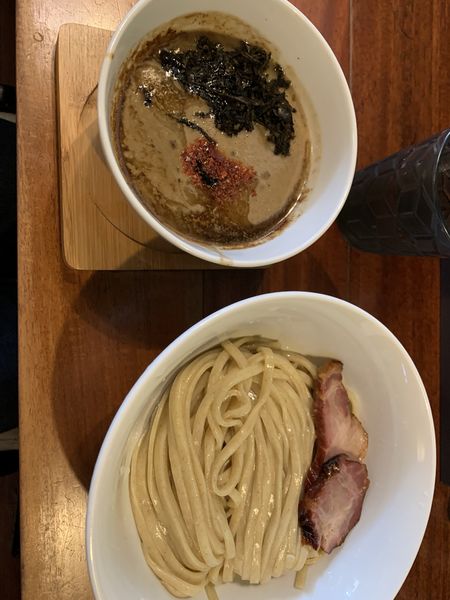 「濃厚つけそば+リゾット@980」@ラーメン めろうの写真