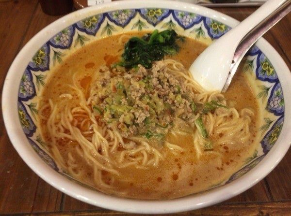 「タンタン麺」@中国ラーメン揚州商人 飯田橋ラムラ店の写真