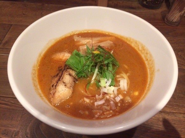 「海老ラーメン」@新宿 モモンガの写真