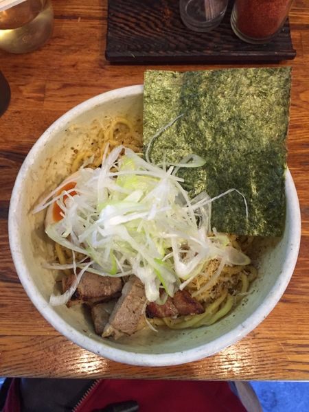 「煮干汁なし」@らーめん 破顔の写真