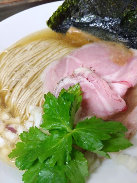 「煮干そば白」@と多゛食堂の写真