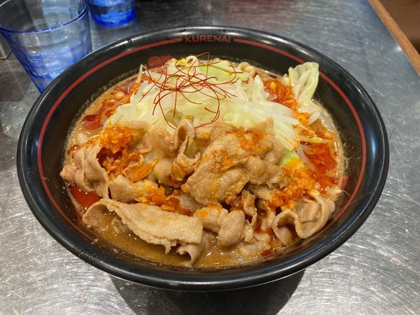 「紅らーめん」@麺創研 紅 府中の写真