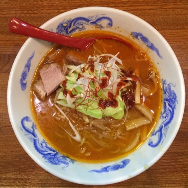 「辛みそ」@さっぽろ羅偉伝 高田馬場店の写真