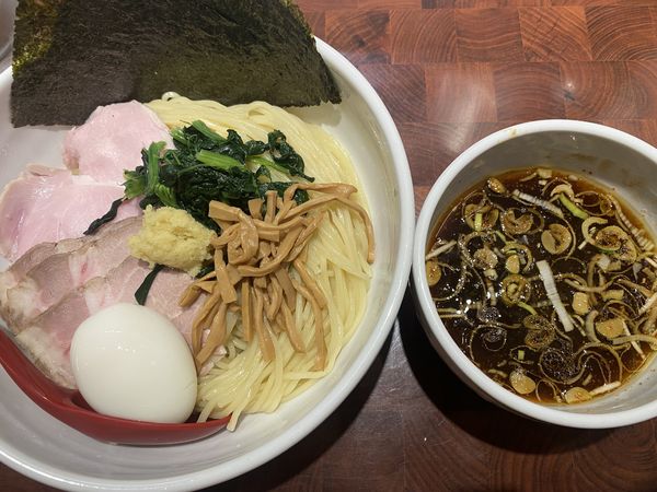 「特製生姜醤油つけ麺1150」@生姜醤油専門 我武者羅 代々木店の写真