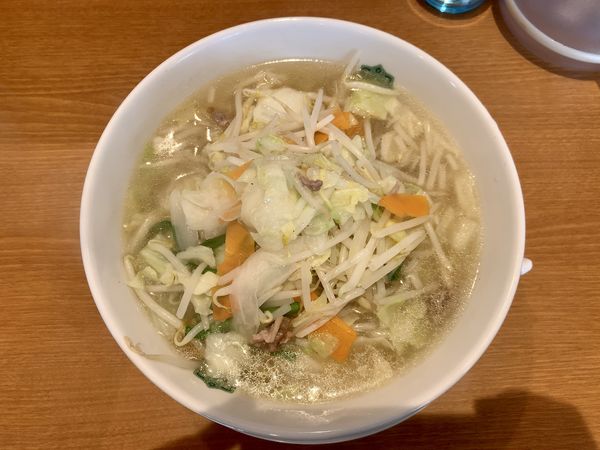 「野菜たっぷりタンメン 520円」@日高屋 東金堀上店の写真