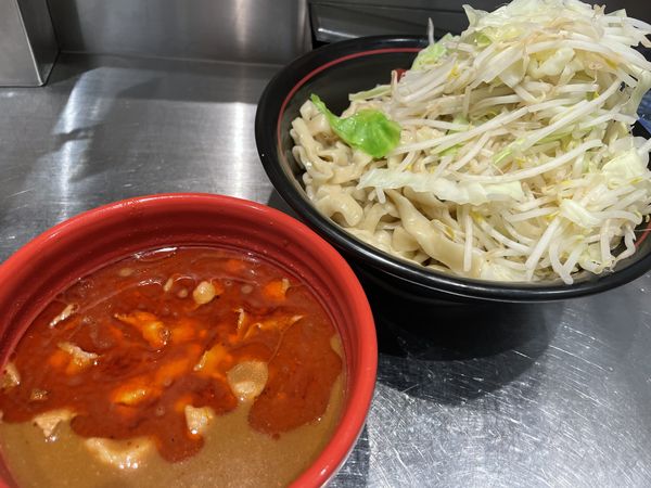 「紅つけ麺」@麺創研 紅 府中の写真