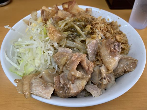 「汁なし」@ラーメン ○菅の写真