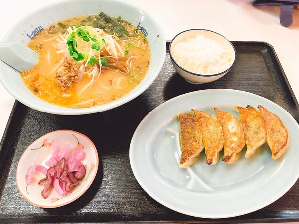 「ランチB味噌ラーメン」@ピリカ 新田店の写真