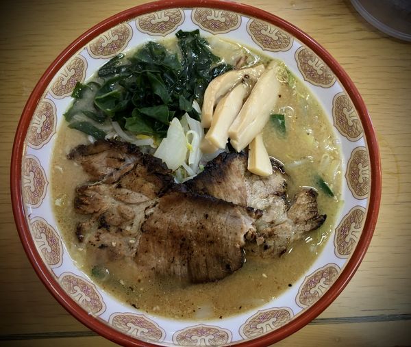 「完熟味噌焼豚らーめん(1100¥)」@らーめん右京 茂木の写真