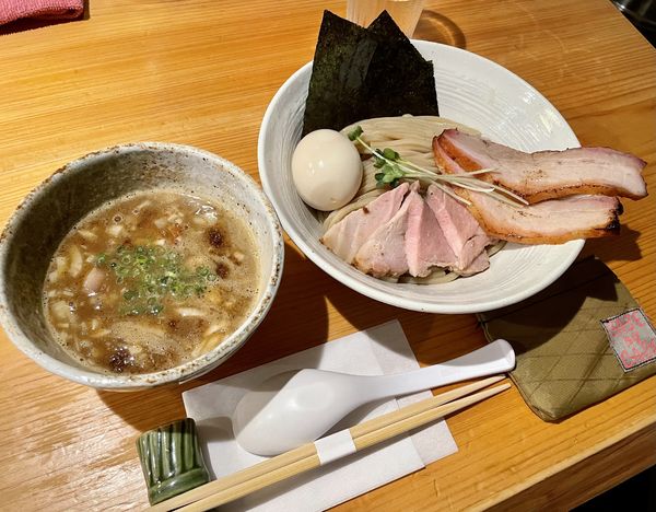 「特製濃厚豚骨魚介つけ麺」@KEN軒の写真
