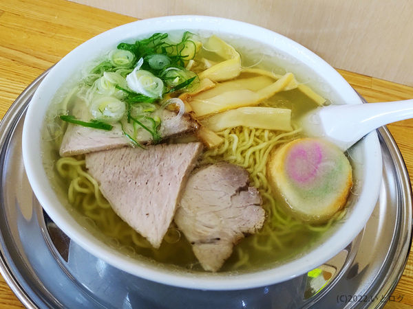 「塩ラーメン（大盛り）」@ラーメンのたからやの写真