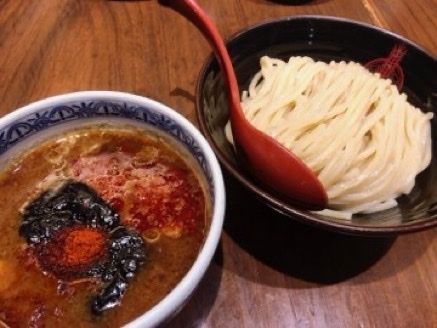 「灼熱つけ麺」@つけ麺専門店 三田製麺所 五反田店の写真