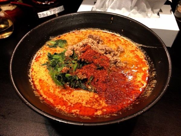 「地獄の担担麺 阿修羅」@地獄の担担麺 護摩龍 百人町総本山の写真