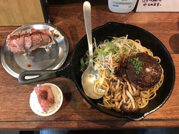 「バーグまぜそば(期間限定)」@麺屋 ほぃの写真