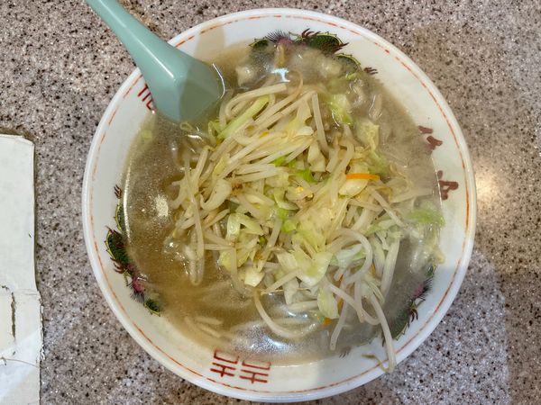「麺定食（タンメン）」@ラーメン王 後楽本舗の写真