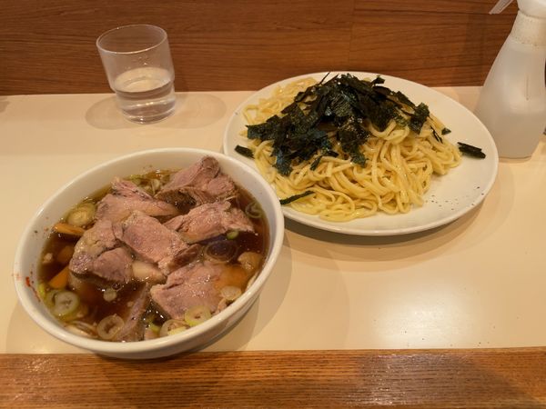 「チャーシューざるらぁめん(1150円)」@らぁめん ほりうち 本店の写真