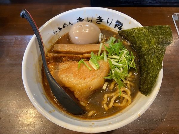 「味玉らぁめん 黒」@葉月直系 きりきり舞の写真