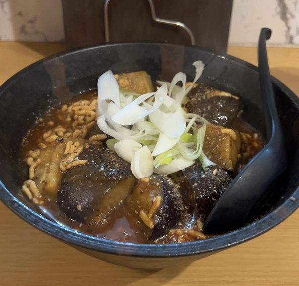 「麻婆ナスの油そば」@ラーメン大地の写真