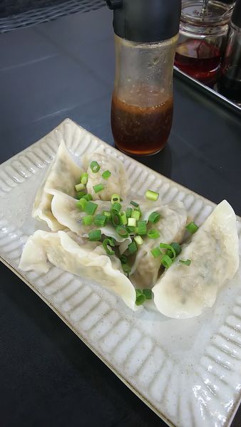 「美人しそ水餃子」@横浜天晴生餃子 本牧店の写真