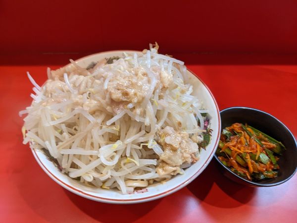 「ミニラーメン脂そば仕様」@麺屋みやびの写真