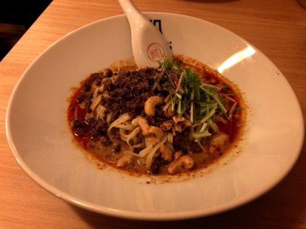 「汁なし担担麺」@175°DENO担担麺 GINZaの写真