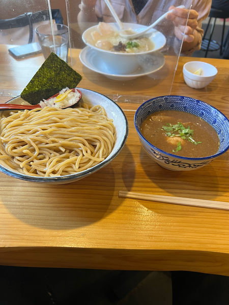 「濃厚つけ麺830円　大盛100円」@麺屋 海心の写真