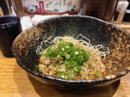 「汁なし担担麺」@汁なし担担麺専門 キング軒 銀座出張所の写真