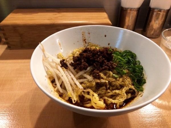 「汁無し担々麺」@担々麺 つるやの写真