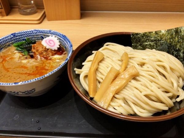 「坦々つけ麺」@舎鈴 飯田橋駅前店の写真